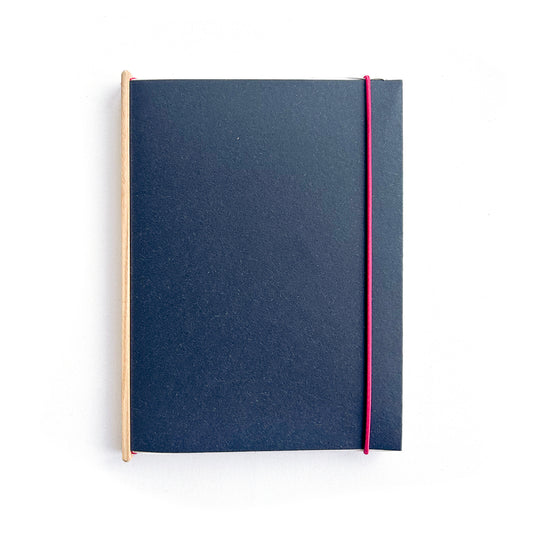 navy & pink. a5