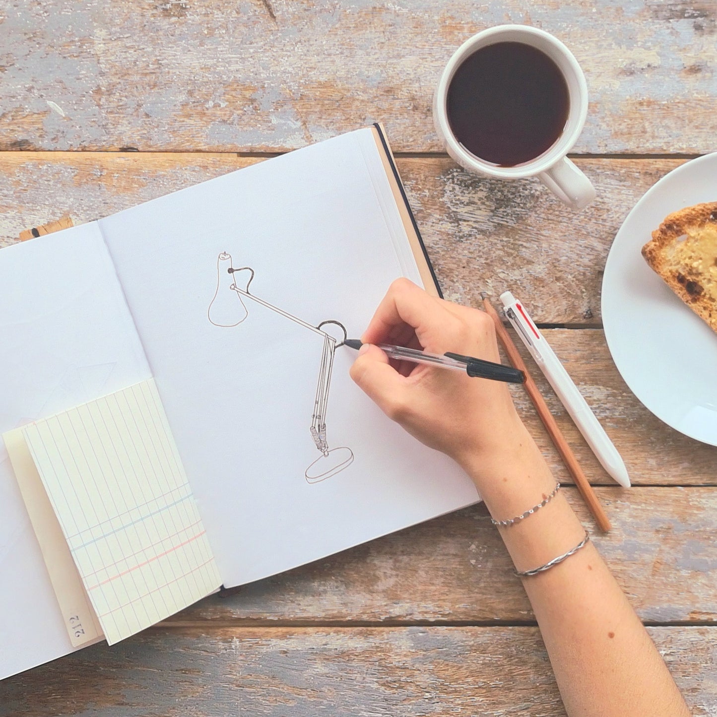 the bookstick. single file