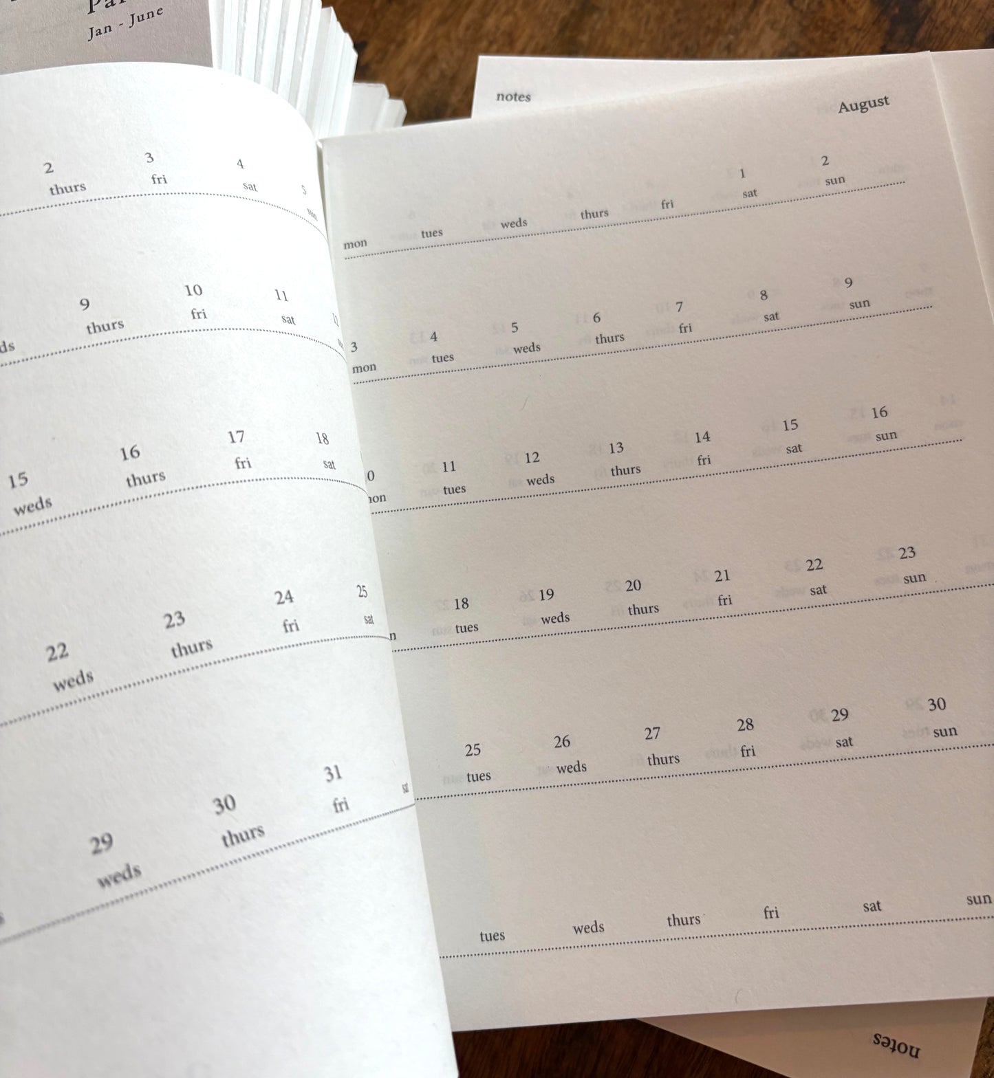 a5. refill - 2026 diary