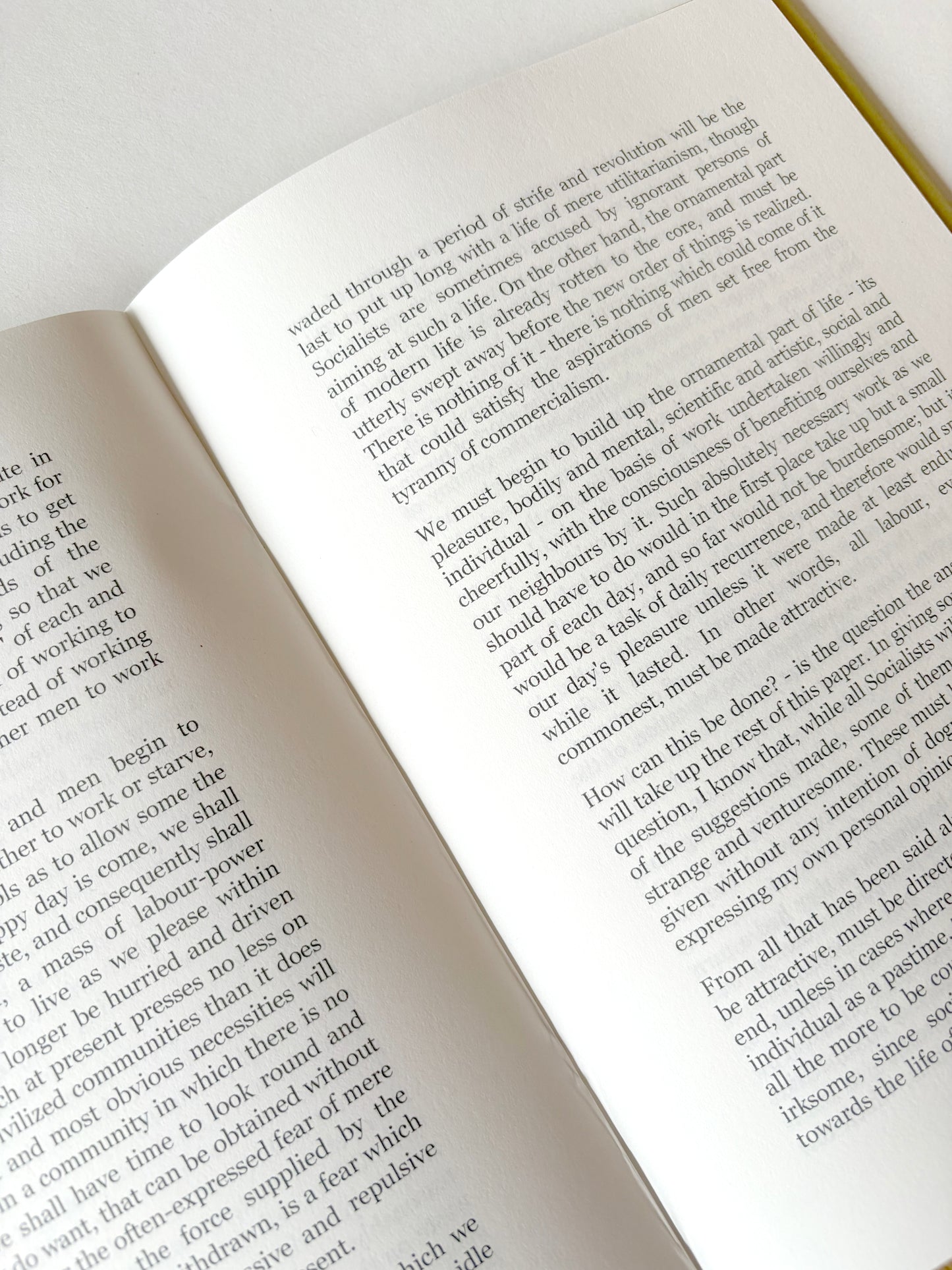 useful work vs. useless toil