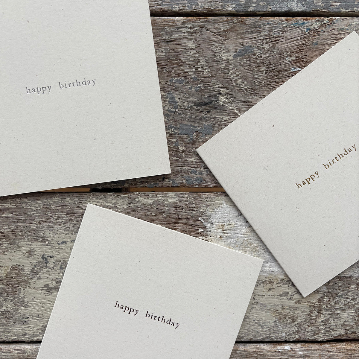 happy birthday - pack of 5